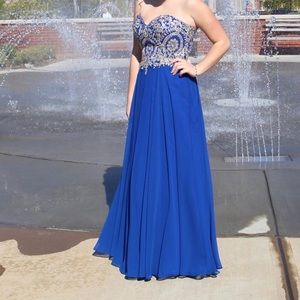 Royal Blue Prom Dress